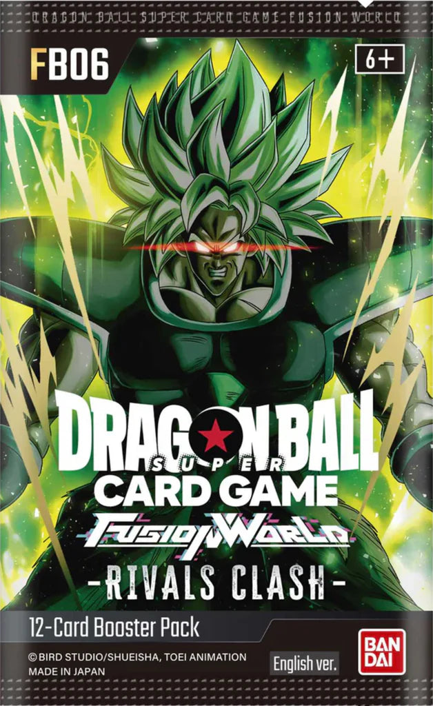 קלפי אספנות דרגון בול סופר Dragon Ball Super TCG: Fusion World Rivals Clash Booster