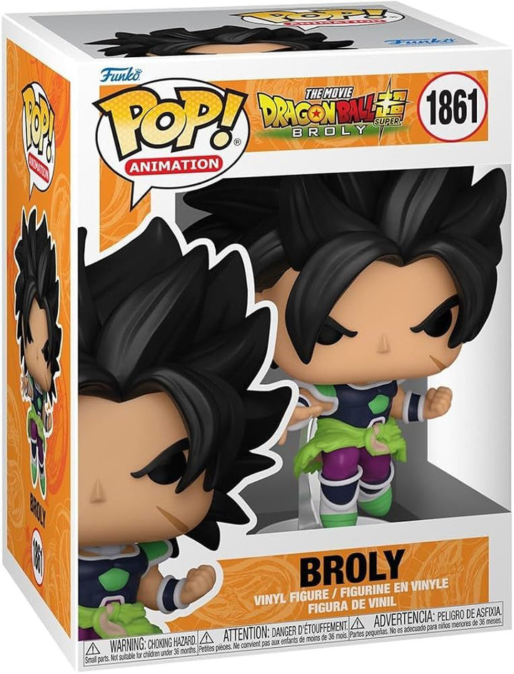 בובת פופ אנימה: דרגון בול סופר: ברולי - ברולי - Funko POP! Anime: Dragon Ball Super: Broly - Broly #1861