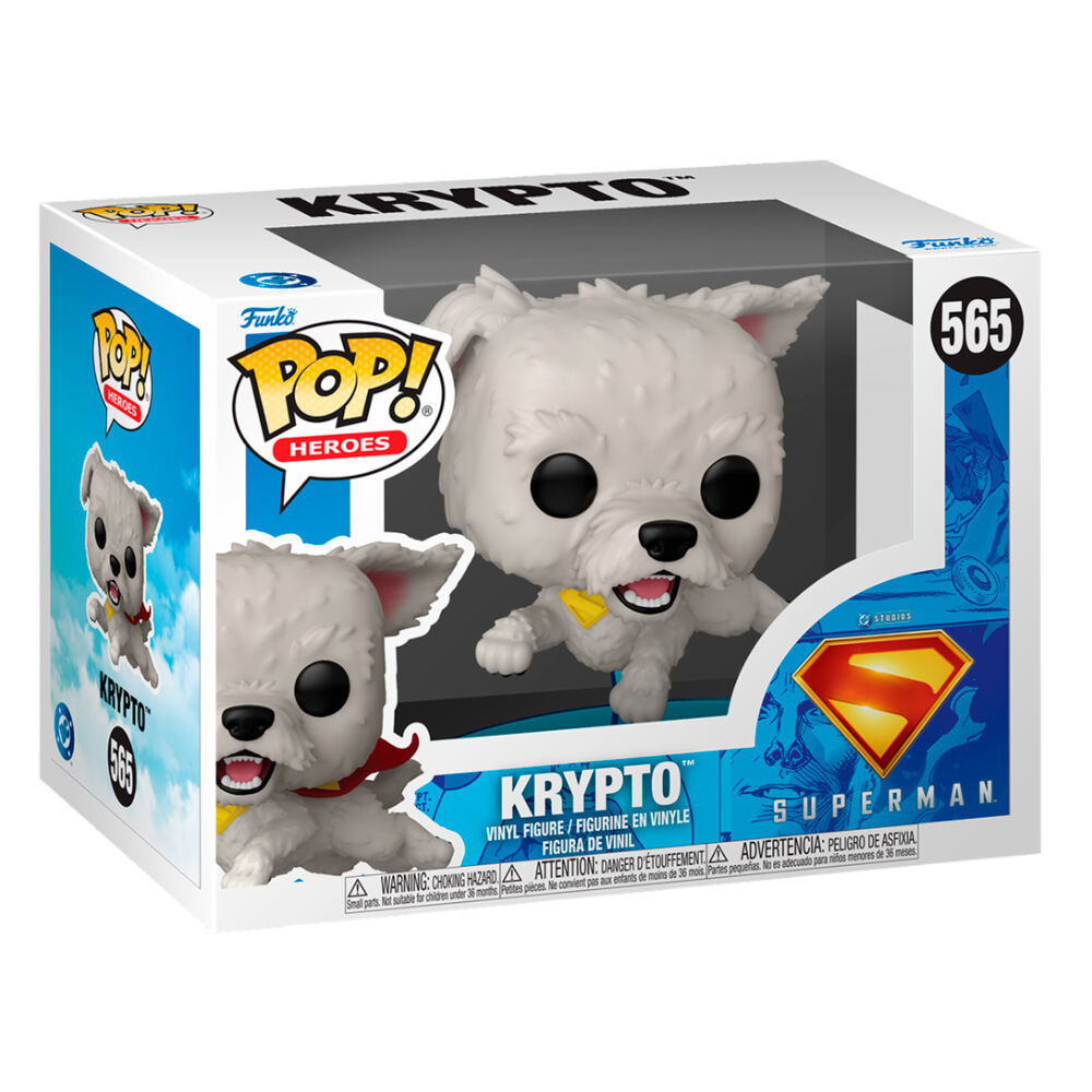 בובת פופ סרטים: סופרמן 2025 - קריפטו - Funko POP! Movies: Superman 2025 – Krypto #565