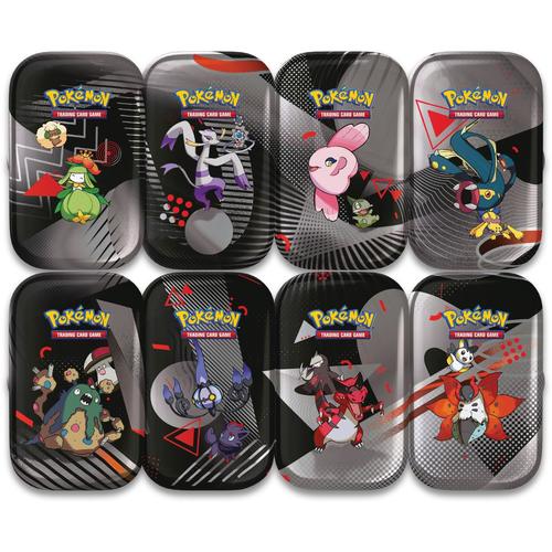 קלפי פוקימון מיני טין בלאק בולט (שחור) Unova Mini Tin - SV: Black Bolt