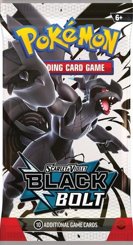 קלפי פוקימון חבילת בוסטר בלאק בולט Black Bolt Booster Pack - SV: Black Bolt