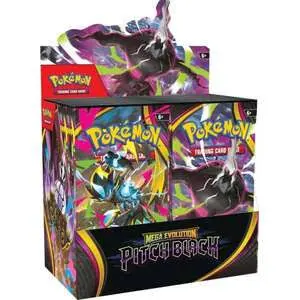 Pokémon ME05 Mega Evolution – Pitch Black Booster Box | בוסטר בוקס פיץ’ בלאק