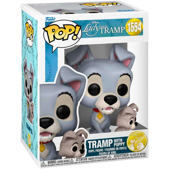 Funko pop דיסני היפהפייה והיחפן הנווד עם הגור (1554)