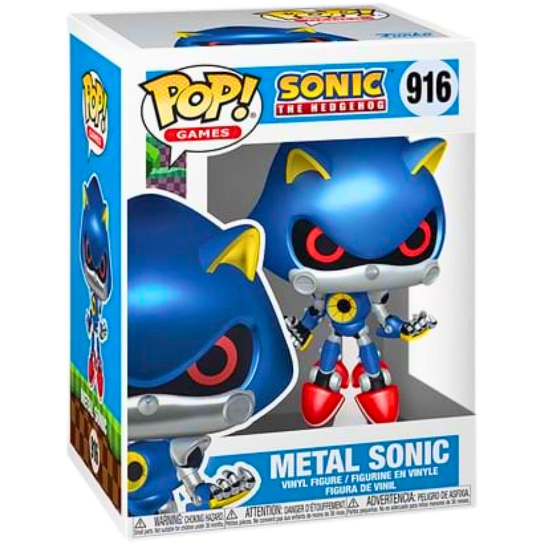 Funko pop sonic the hedgehog metal sonic (916)