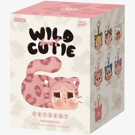 בובה מקורית 5.5 ס''מ סדרת Cry Baby Wild but Cutie מבית Pop Mart