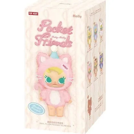 Baby Molly Pocket Friends Series-Vinyl Plush Pendant Blind Box