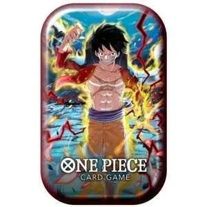 קלפי אספנות וואן פיס (English) Monkey.D.Luffy - One Piece TCG: Tin Pack Set Vol. 1 TS-01