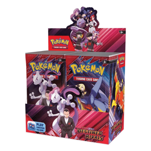 Pokemon TCG:Scarlet & Violet 10 Destined Rivals Booster Box קלפי פוקימון מקוריים בוסטר בוקס