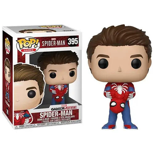 POP! Vinyl: Games: Marvel Spider-Man: Unmasked Spider-Man הזמנה מוקדמת