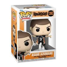 בובת Funko Pop! אנימציה של אסאהי אזומנה (Asahi Azumane) מסדרת האנימה "הייקיו!!" (Haikyu!!). 
#1393