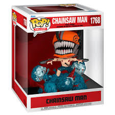 בובת אספנות של Funko Pop! Deluxe Chainsaw Man, מספר 1768.