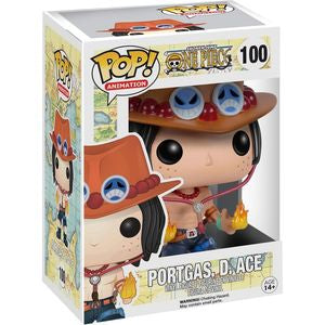 בובת פופ אנימה: וואן פיס - פורטגס די אייס - #100 Funko POP! Animation: One Piece