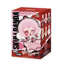 קופסת "בליינד בוקס" של בובת פרווה מסדרת "SKULLPANDA Winter Symphony  מקורי!Series Plush" של המותג POP MART.
