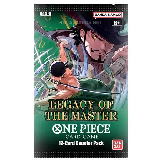 One Piece Card Game: Legacy Of The Master Booster (Single) [OP-12