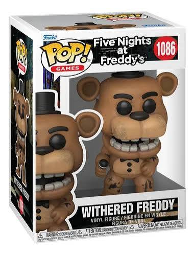 Funko pop! Games: five nights at Freddy’s withered Freddy #1086 חמישה לילות אצל פרדי