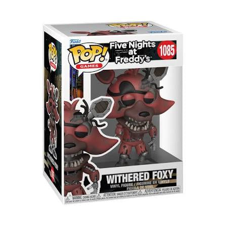 Funko pop! Games: five nights at Freddy’s withered Foxy #1085 פוקסי מחמישה לילות אצל פרדי