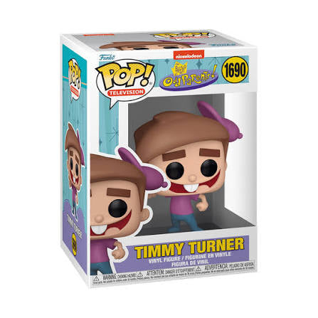 funko pop! television: the fairly Oddparents Timmy Turner #1690 טימי טרנר מקסם של הורים