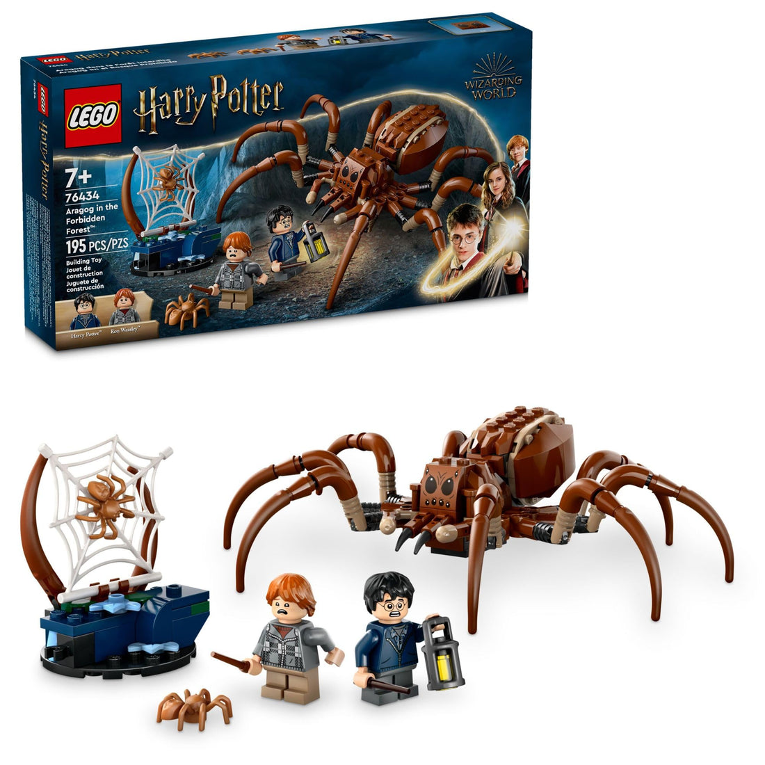 LEGO Harry Potter Aragog in the forbidden forest #76343