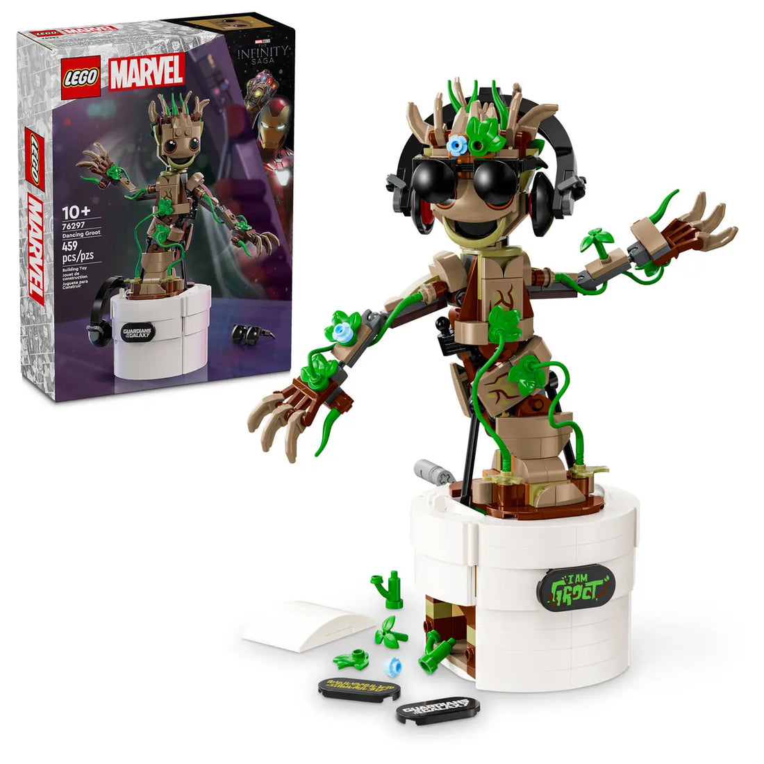 LEGO Marvel Dancing Groot- infinity saga line #76297
