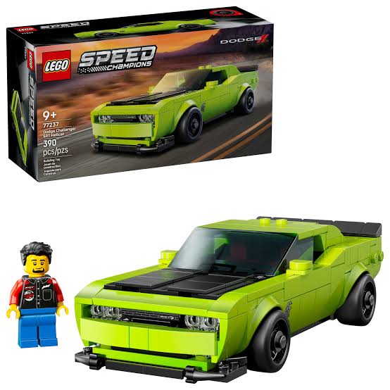 LEGO speed champions Dodge Challenger SRT hellcat Sports car #77237 לגו של  הרכב דוג