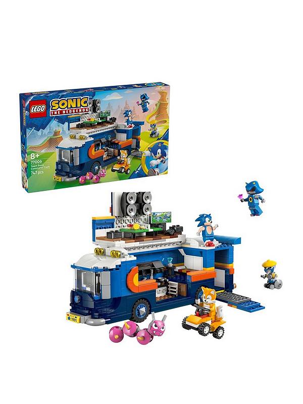 LEGO Sonic The Hedgehog team sonic command truck building #77006 לגו של סוניק