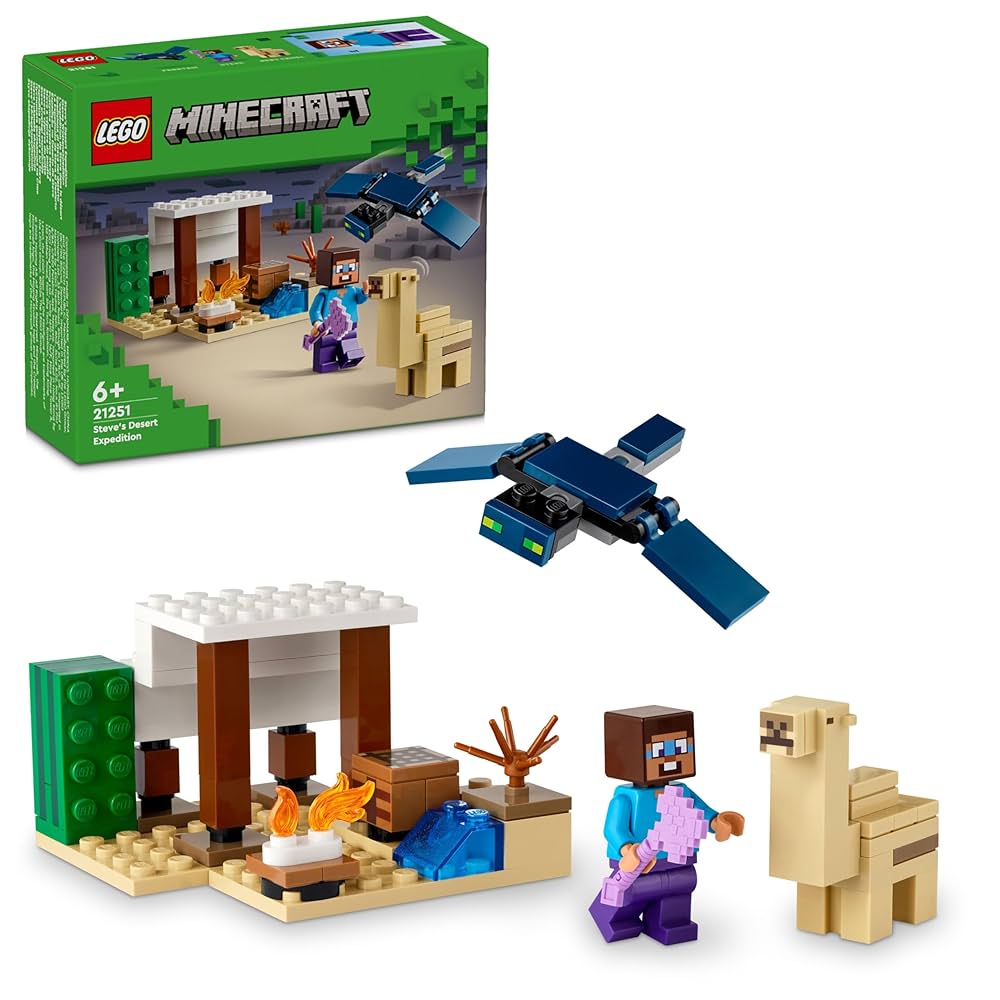 LEGO Minecraft Steve’s desert expedition #21251 מיינקראפט לגו