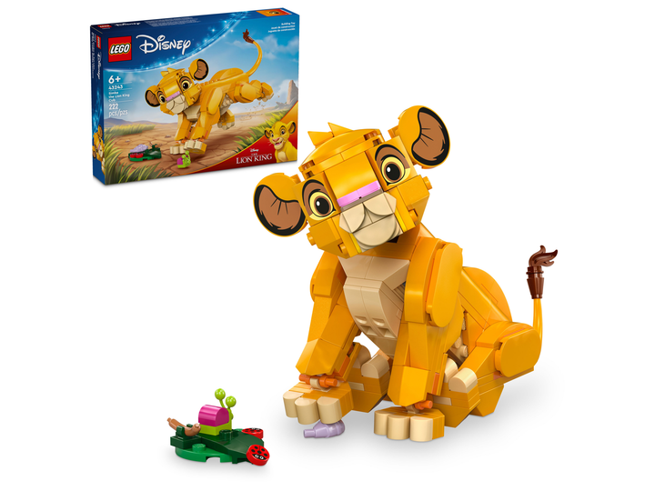 LEGO Disney Simba the lion kink cub #43243 לגו של סימבה ממלך האריות