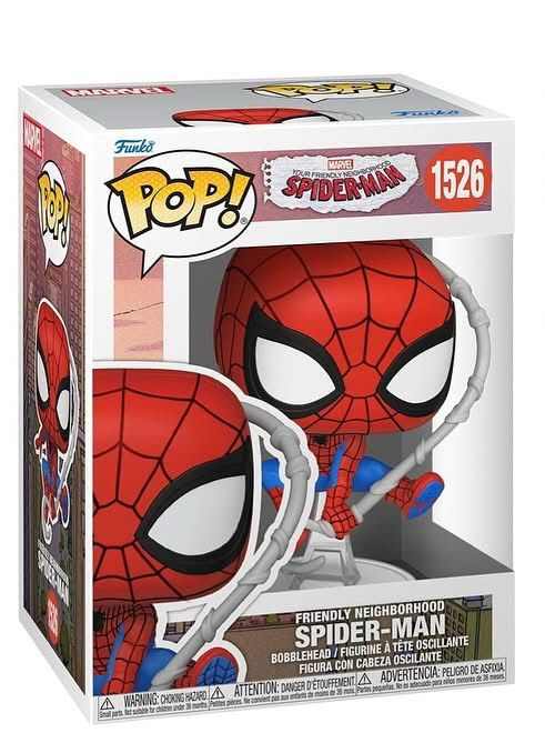 Funko pop! Marvel FNSM spider man Final suit #1526