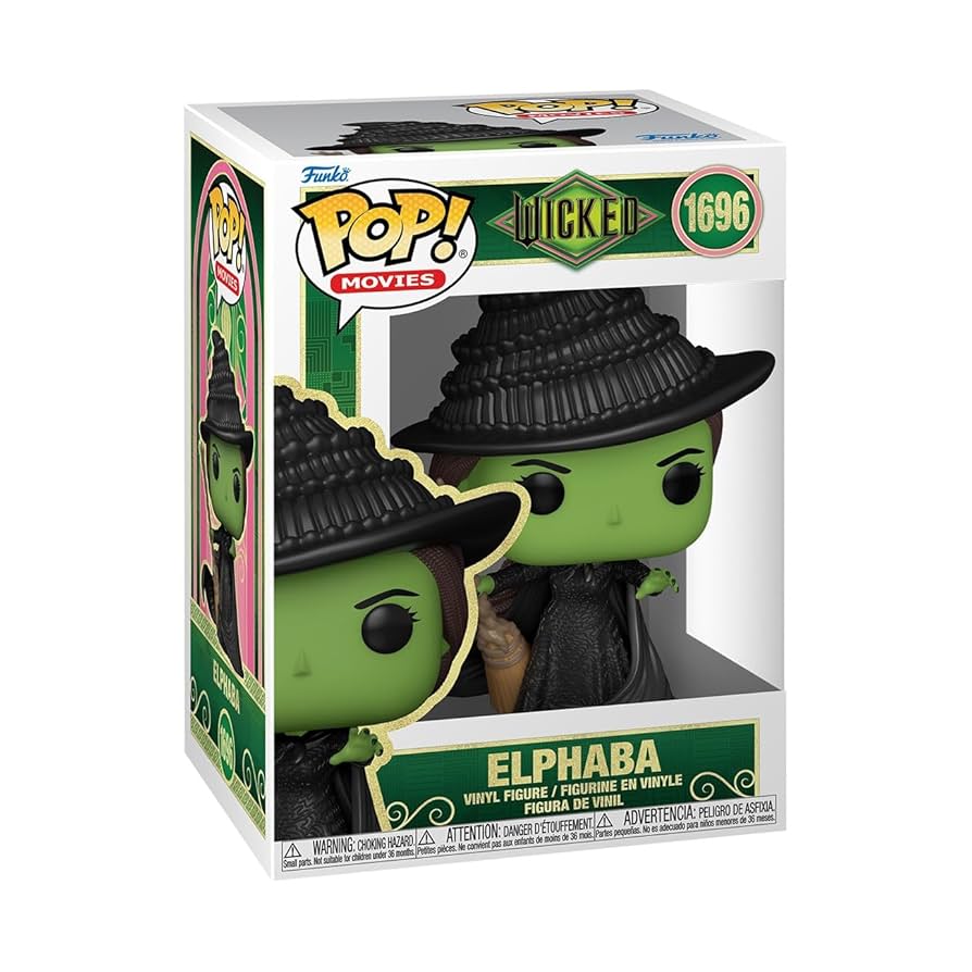 funko pop! Movies: Wicked- Elphaba #1696 פופ וויקד אלפבה