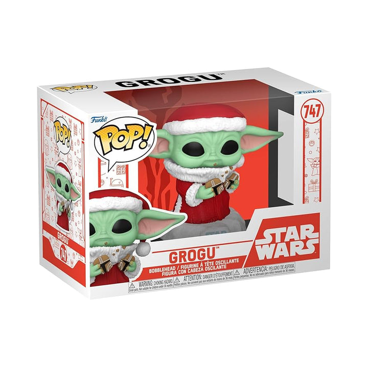 funko pop! Star Wars: Mando HLDY- Grogu #747 פופ סטאר ווארס גרוגו
