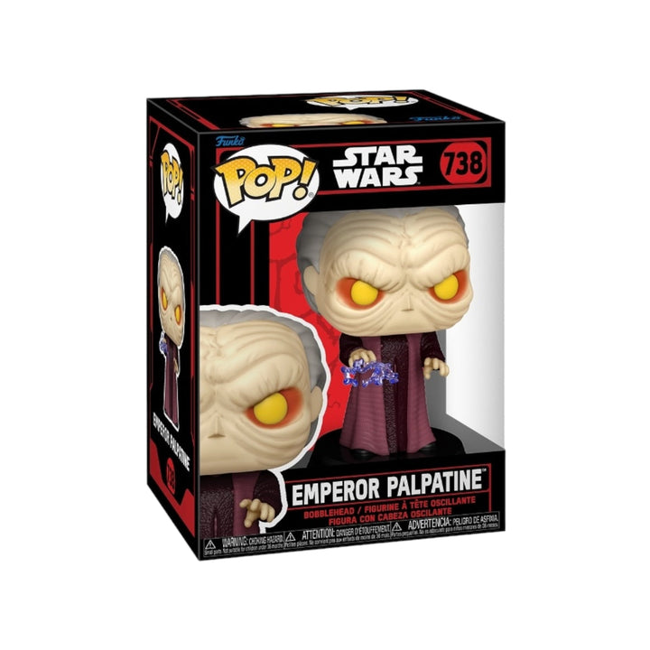 Funko Pop! Stars Wars: SW Darkside- Palpatine #738 פופ סטאר וורס פאלפאטין