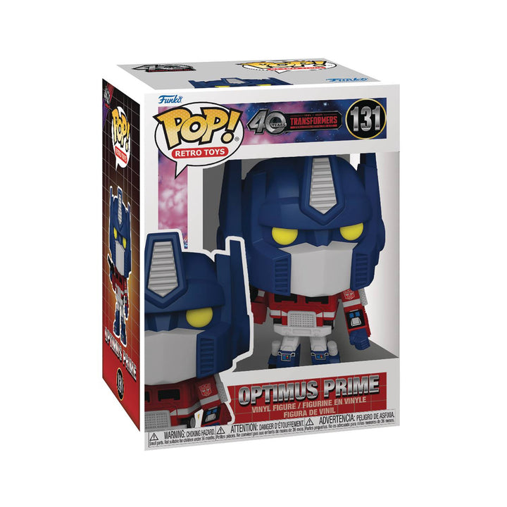 Funko Pop! Retro Toys Trfms G1- Optimus Prime #131 פופ רטרו טויז אופטימוס פריים