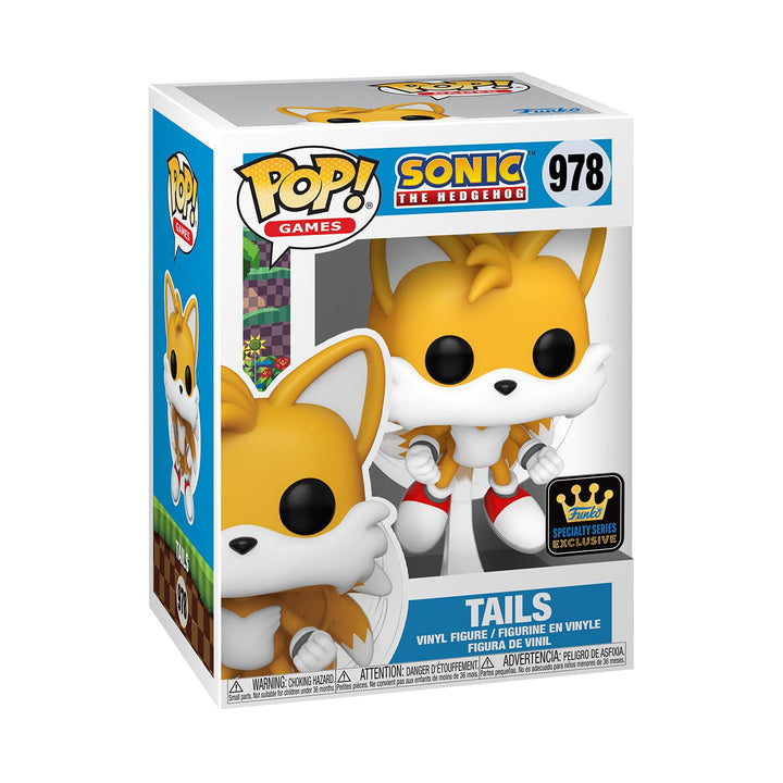Funko Pop! Games: Sonic- Tails (flying) #978 פופ סוניק- טיילז