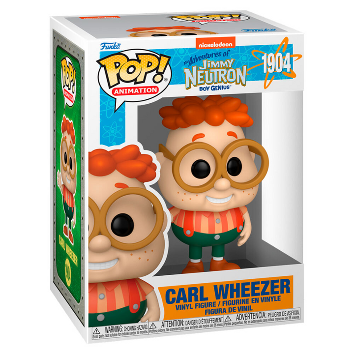 Funko pop! Animation: Jimmy neutron- Carl #1904 פופ ג׳ימי ניוטרון-קארל