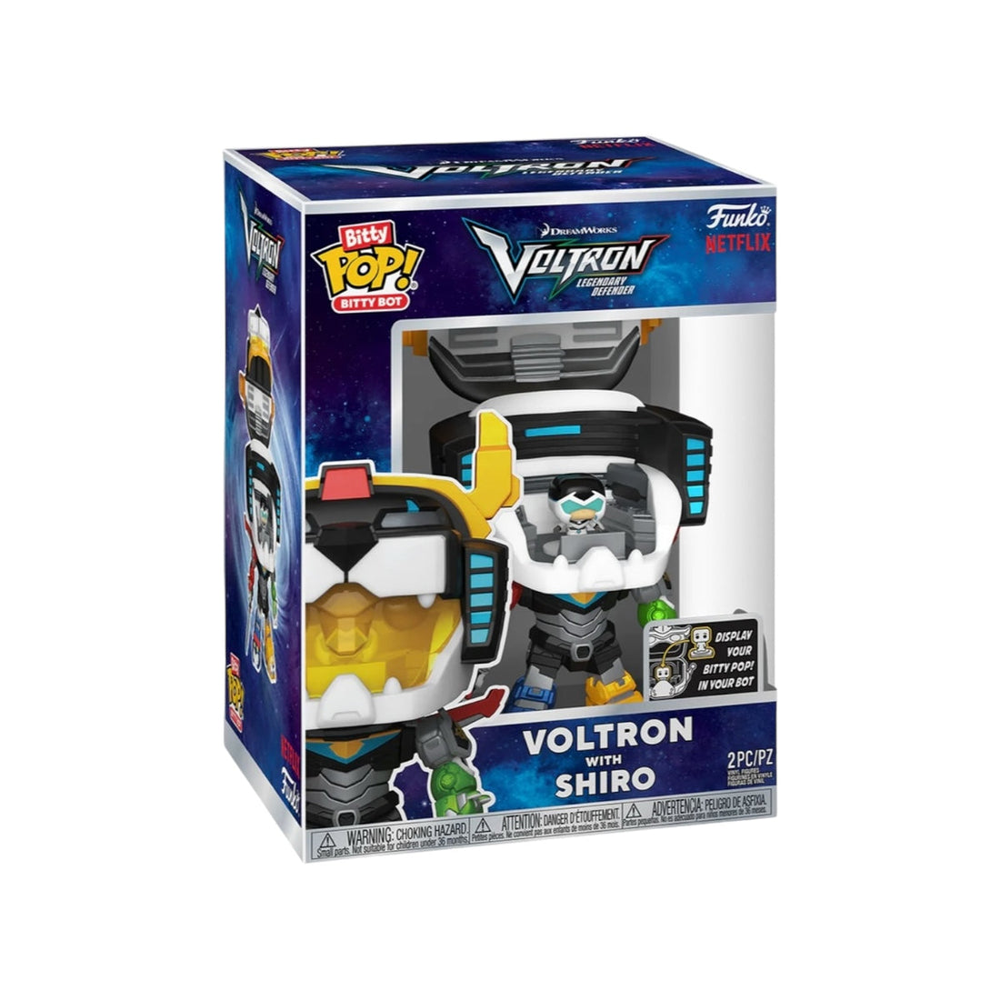 Funko pop! Bitty Bots: Voltron- Voltron פופ ולטרון