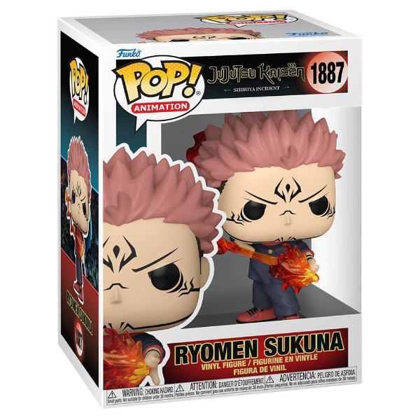 Funko Pop! Animation: JJK- Sukuna (fire arrow) #1887 פופ סקונה ג׳ייג׳ייקיי