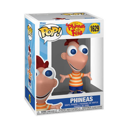 Pop! Disney: Phineas and Ferb - Phineas פיניאס מהסדרה "פיניאס ופרב" של דיסני. 
#1629