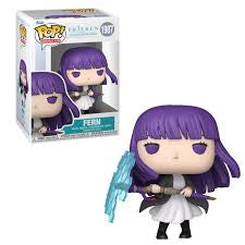 בובת Funko Pop! של פרן (Fern) מהסדרה "Frieren: Beyond Journey's End", מספרה הסידורי הוא 1987.