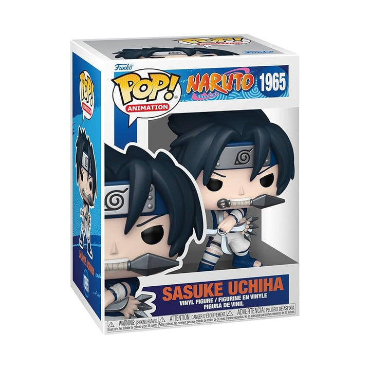 Funko Pop! Animation: Naruto- Sasuke Uchiha with Shuriken #1965 פופ סאסקה אוציהא עם שוריקן