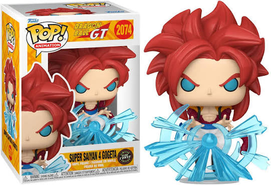 פאנקו פופ גוג’יטה סופר סאיין 4 – גרסת CHASE נדירה! | Funko Pop Super Saiyan 4 Gogeta #2074 CHASE (Dragon Ball GT)
