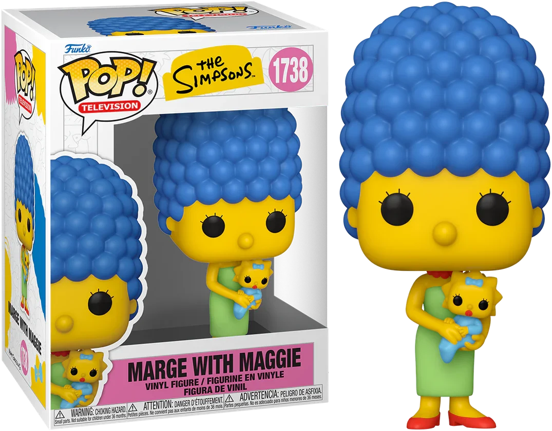 פאנקו פופ מארג’ עם מגי – The Simpsons | Funko Pop Marge with Maggie #1738