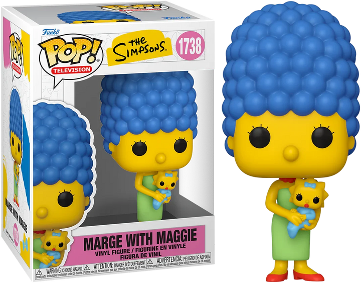 פאנקו פופ מארג’ עם מגי – The Simpsons | Funko Pop Marge with Maggie #1738