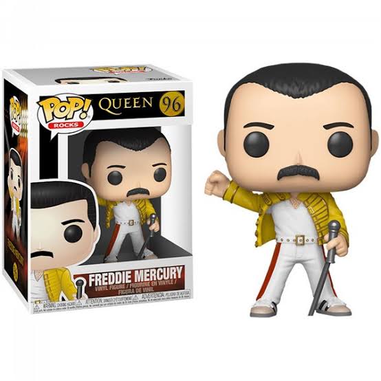 Funko Pop! Rocks – Freddie Mercury #96 | פאנקו פופ פרדי מרקיורי
