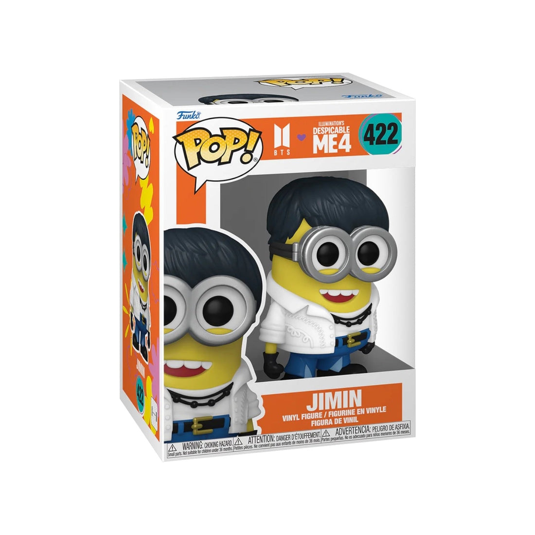 Funko Pop! Jimin Minion #422 – BTS x Despicable Me 4 | ג'ימין מיניון