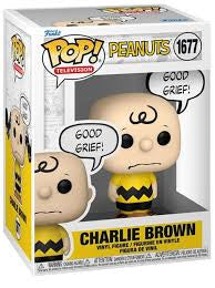 Funko Pop! Television – Charlie Brown with Good Grief #1677