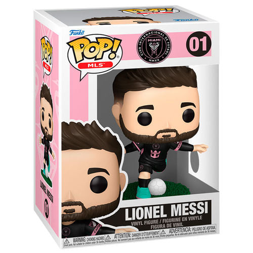 בובת פופ כדורגל: אינטר מיאמי - ליונל מסי - Funko POP! Football: Inter Miami – Lionel