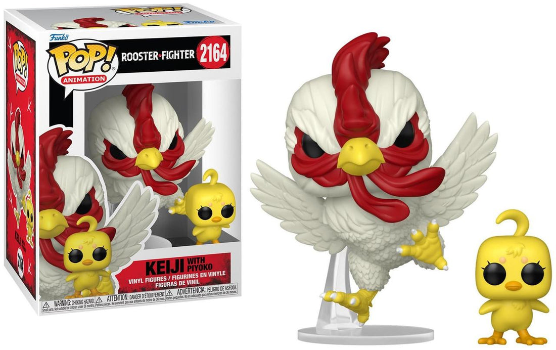 Funko pop! Animation - rooster fighter keiji with piyoko #2164