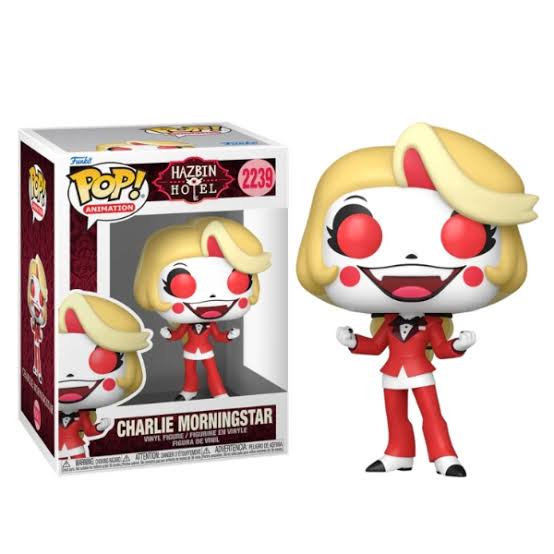 Funko Pop Charlie Morningstar #2239 – Hazbin Hotel | דמות ויניל אנימה אספנות