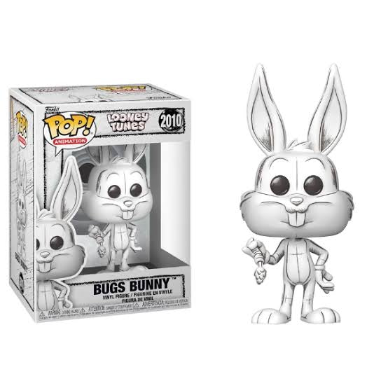 Funko POP! #2010 Warner Bro. Looney Tunes Bugs Bunny Sketched Vinyl Figure
