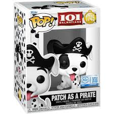 Funko Pop! Patch as a Pirate #1745 (101 Dalmatians) | בובת פופ כלב פיראט